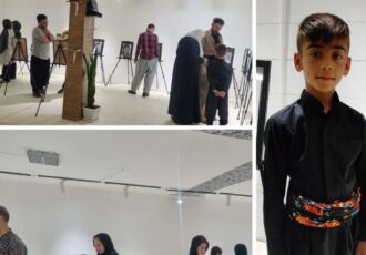 نمایشگاه آثار هێژان