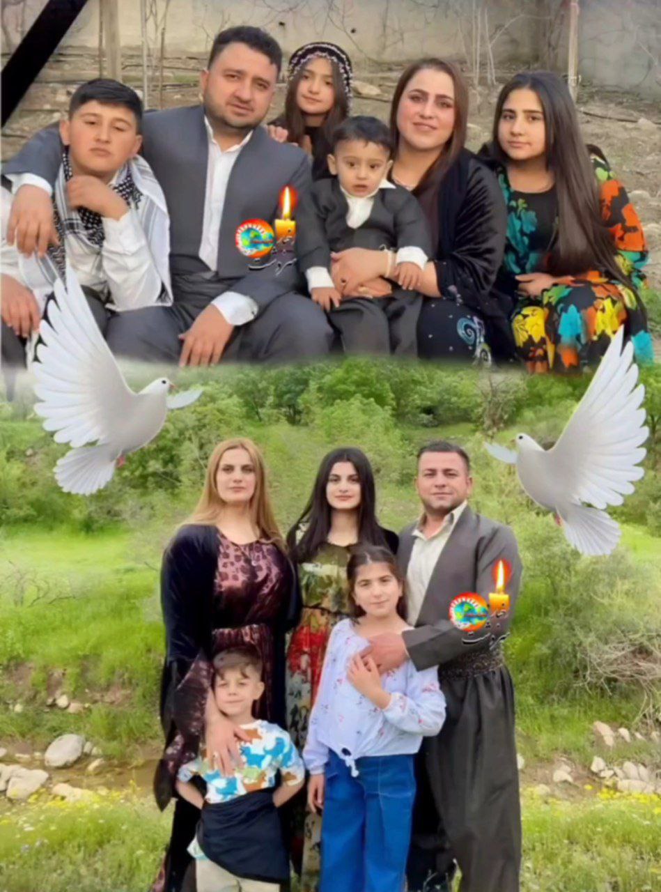 تصویر یکی از خانوادە های مهاجر غرق شدگان سواحل یونان