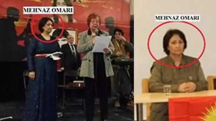 دستگیری مهناز عمری عضو ارشد PKK توسط میت در استانبول