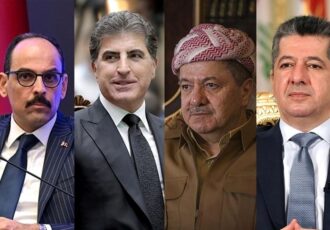 دیدار رئیس سازمان اطلاعات ترکیه با بارزانی ها