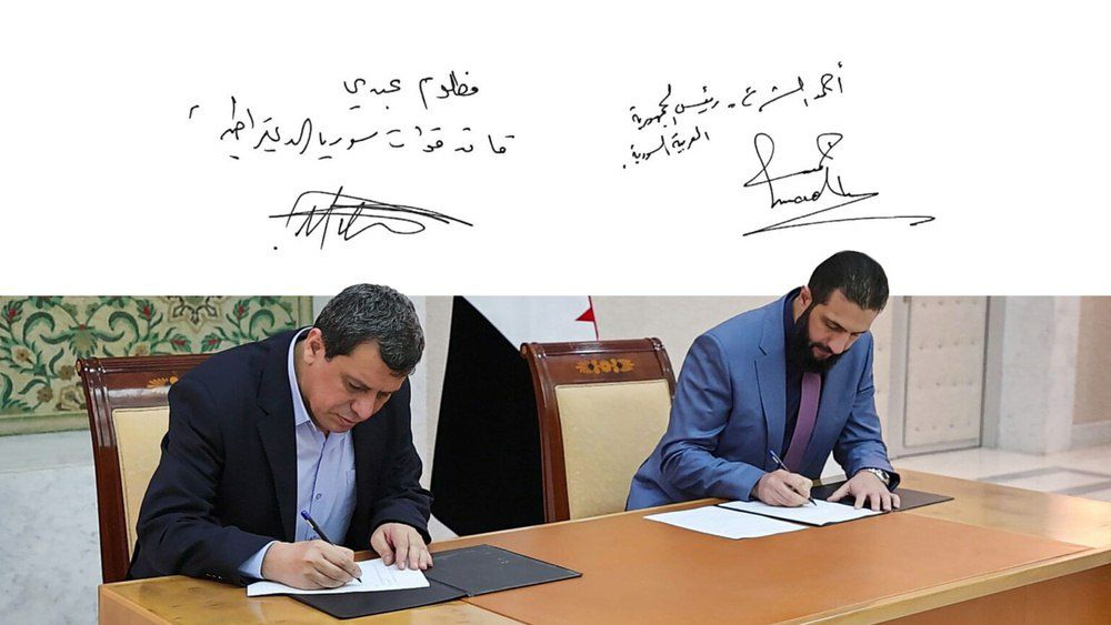 دیدار سه‌جانبه سرنوشت‌ساز میان مظلوم کوبانی، احمد شرع و نماینده آمریکا