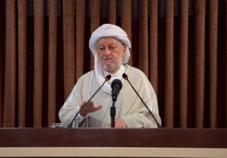 ماموستا ملا قادر قادری در خطبه های نماز جمعه پاوه